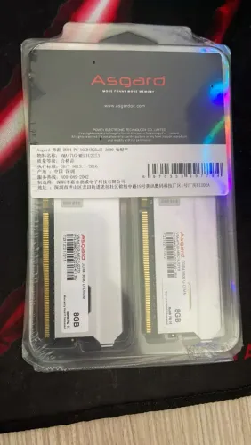 Memória ram Asgard ddr4 3600mhz 16gb (2x8gb)LACRADA