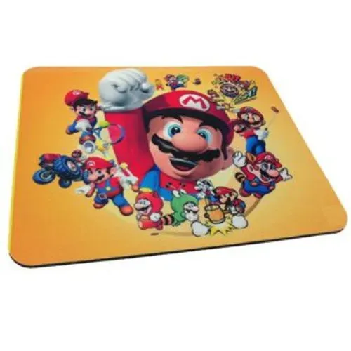 MOUSE PADS SUBLIMATICOS RETANGULAR EMBORRACHADO 20X24 3MM - NOVO