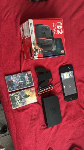 Nintendo switch 2 + 2 jogos?