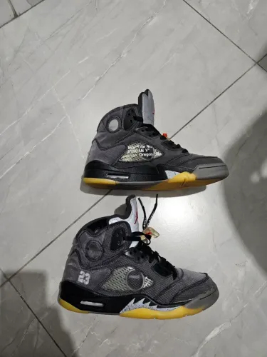 Jordan 5 off white