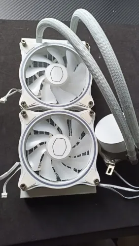 Water Cooler Gamer RGB Branco ML240 Cooler Master
