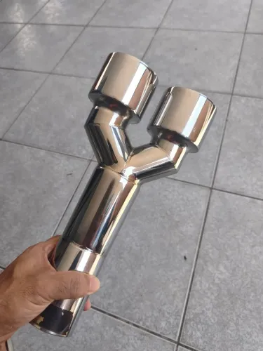 Ponteira Dupla Original Inox Tracker 1.2