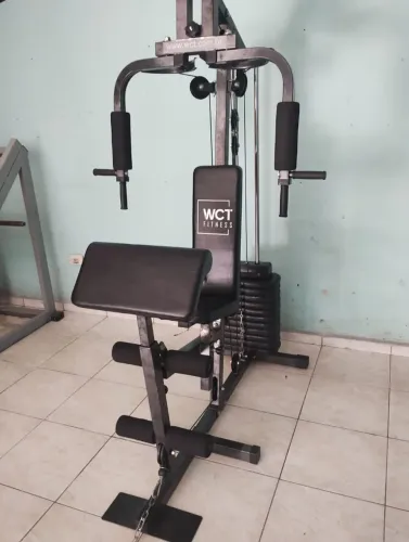 Estação de musculação 80kg ( entrego)