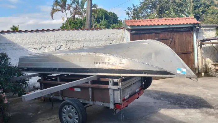Barco alumínio 4 metros