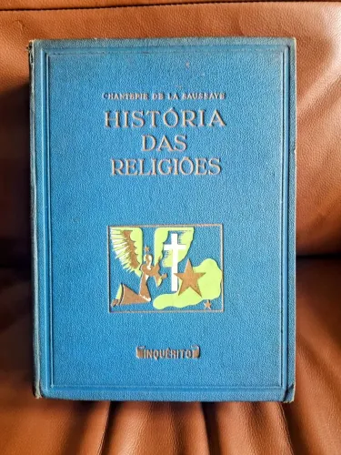 Raro livro antigo a história das religiões