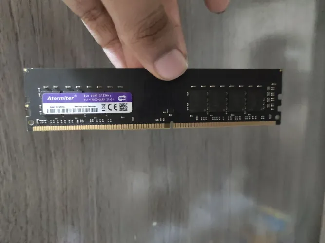 Memória ram ddr4 8gb 2133mhz, aparentemente não funciona em placas amd