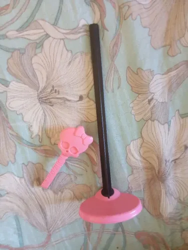 Monster high suporte de Draculaura original e pente creeproduction