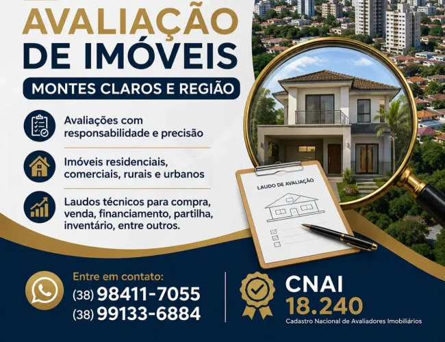 Avaliação de Imóveis Montes Claros e Região 