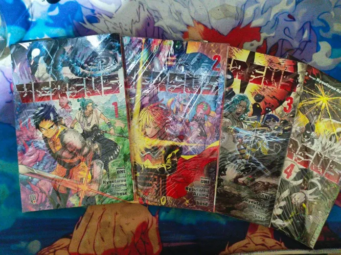 Mangá versus volumes do 1 ao 4
