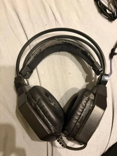 Headset gamer Bass HD azul