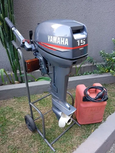 Motor Yamaha 15 Hp, SUPER NOVO, Com Nota Fiscal.