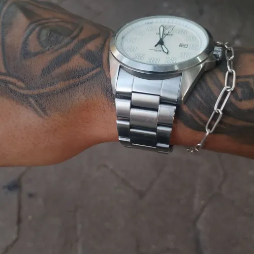Relógio ORIENTE Original com pulseira de prata
