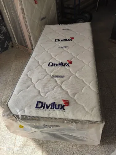 Camas Novas Box Solteiro com colchão de pillow Top Confortável.