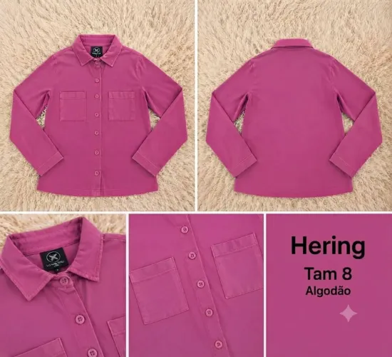 Camisa tamanho 8 infanto juvenil