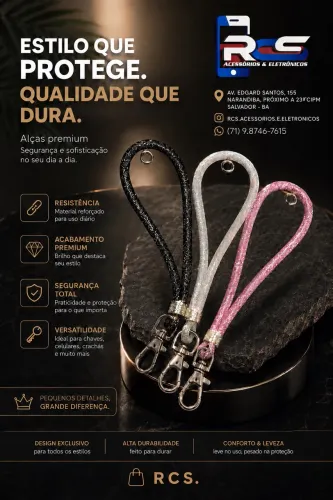 Cordão Para Smartphone