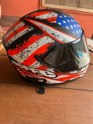 CAPACETE BIEFFE B12-USA - numero 58
