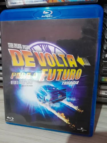 Blu-ray De Volta Para o Futuro Trilogia 3 filmes
