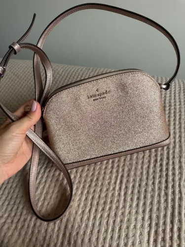 Bolsa Kate Spade crossbody rose gold.