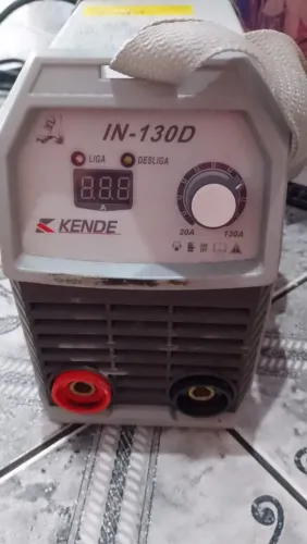Máquina de Solda Inversora Kende IN-130D - Seminova (Na Caixa Original)
