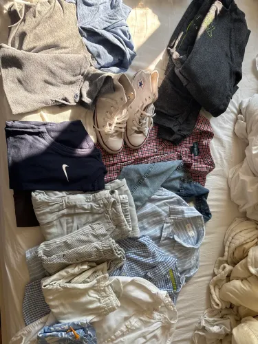 Lote de roupa infantil masculina 