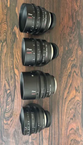 Kit lentes cine