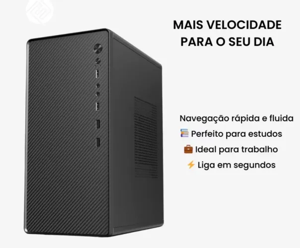 Cpu i5 8gb ssd nova na caixa com garantia