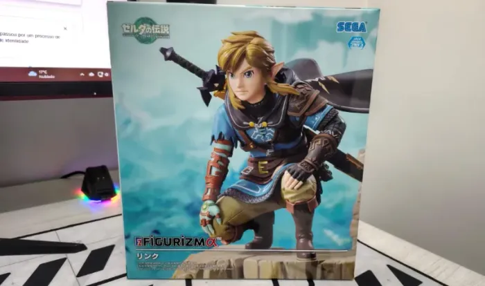 The legend of Zelda action figure Link Tears of the kingdom