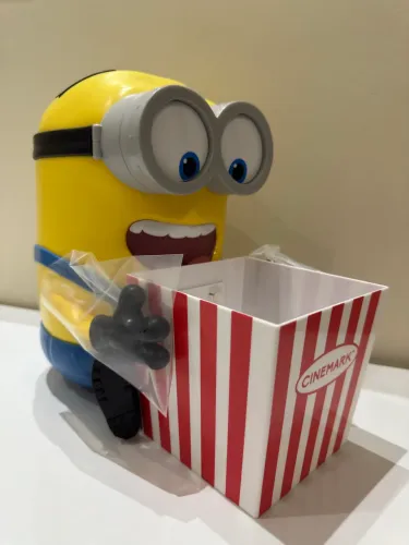 Balde de pipoca Minions Cinemark