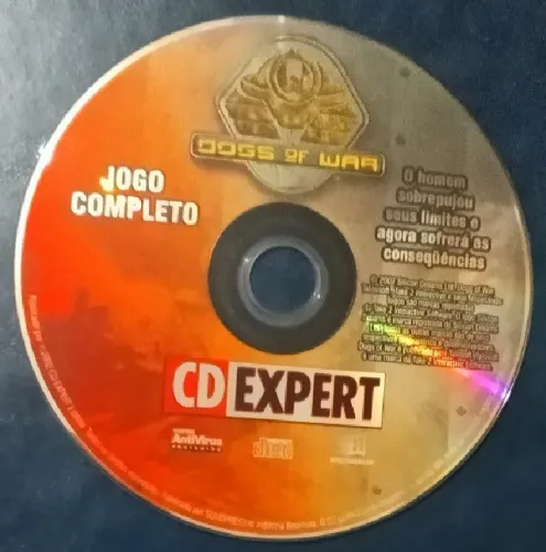 Jogo Dogs Of War Completo - Revista Cd Expert Game - 2000 - É vintage