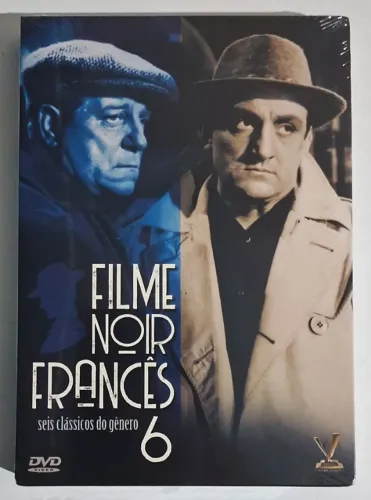 DVD Coleção Cinema Noir Francês Vol 6 - Box Original Novo Lacrado