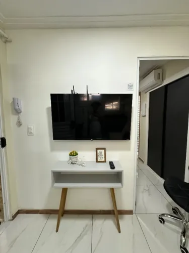Ap mobiliado Boca dor Rio 1 quarto e sala
