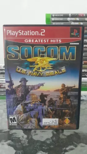 SOCOM US. Navy Seals PS2 Midia fisica Original