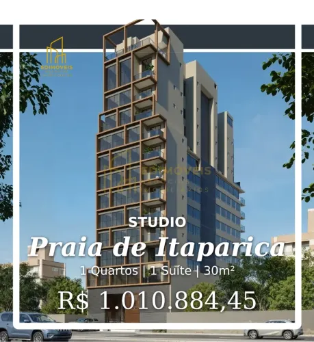 Praia de Itaparica: Seu Novo Studio Cobertura com Lazer e Segurança