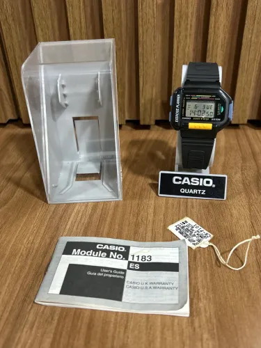 Relógio Casio Vintage Exercise Planner - Raro