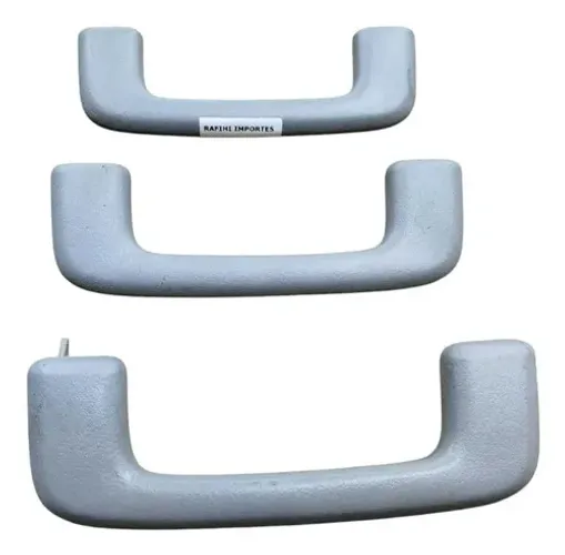 Alça Teto Mitsubishi Asx 2010 2011 2012 Kit Cinza