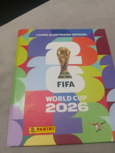 Álbum da copa do mundo 2026 capa dura completo