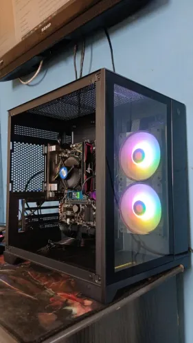 CPU core i5 9400 8gb ddr4 ssd 256gb nvme fonte 500w 80 plus aceito cartão