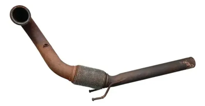 Downpipe VW Golf GTI 2.0 Turbo 2015 Cinza