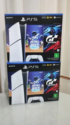 PS5 Slim Digital Novo lacrados