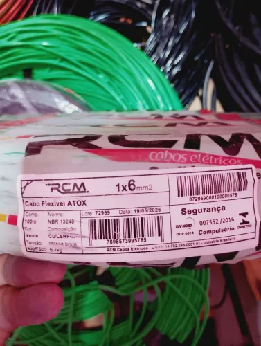 Fio 6mm - RCM - Verde