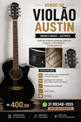 Violão Austin