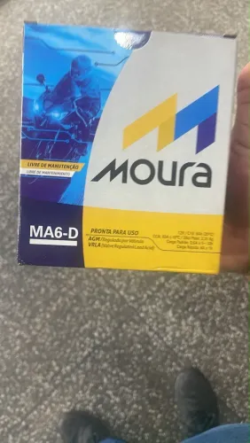 Bateria pra Moto ?Moura?
