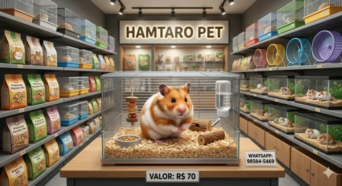 Hamster , varias cores disponíveis 