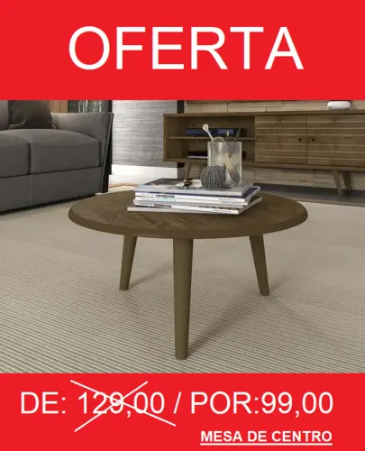 mesa de centro super oferta! - entrega gratuita!