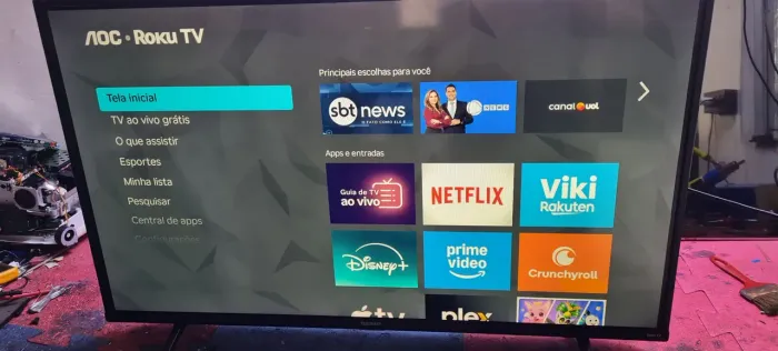 Roku TV 43 polegadas AOC