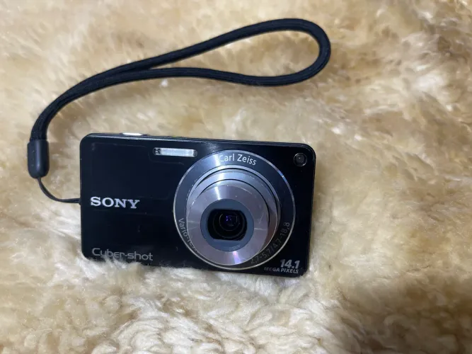 câmera fotográfica digital sony cyber-shot 14.1 mega pixels dsc-w350