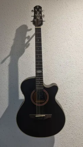 Violão Strinberg Flat Black Series Elétrico 
