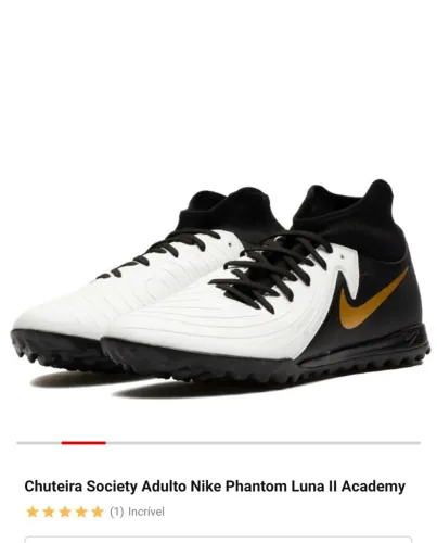 Chuteira society Nike Phantom Luna
