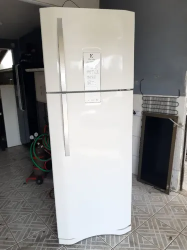 Geladeira Electrolux dúplex frost free TOP DE LINHA grande 459litros