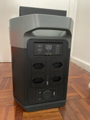 Estação De Energia EcoFlow Delta 2 Max 2400W ZERADA Na Caixa